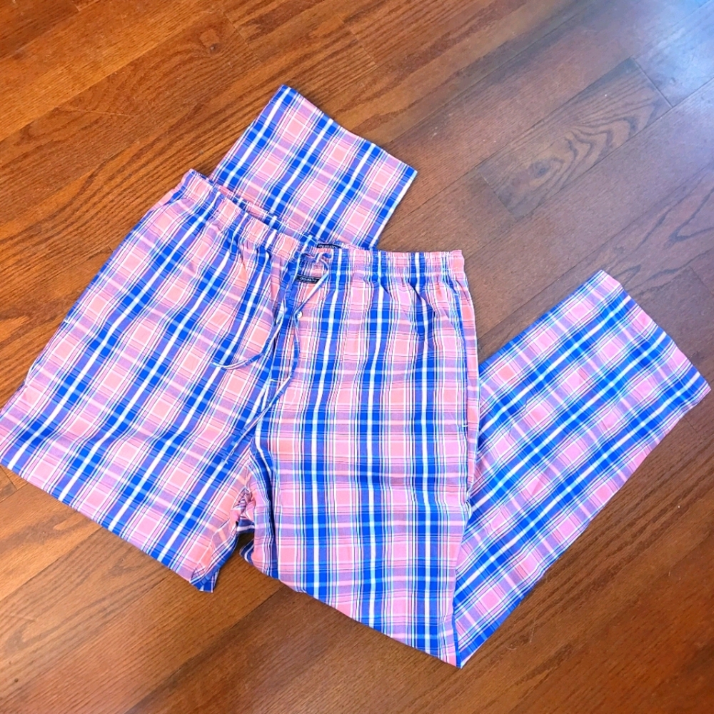 Crown & Ivy Men's Pants Sleepwear Large Plaid New